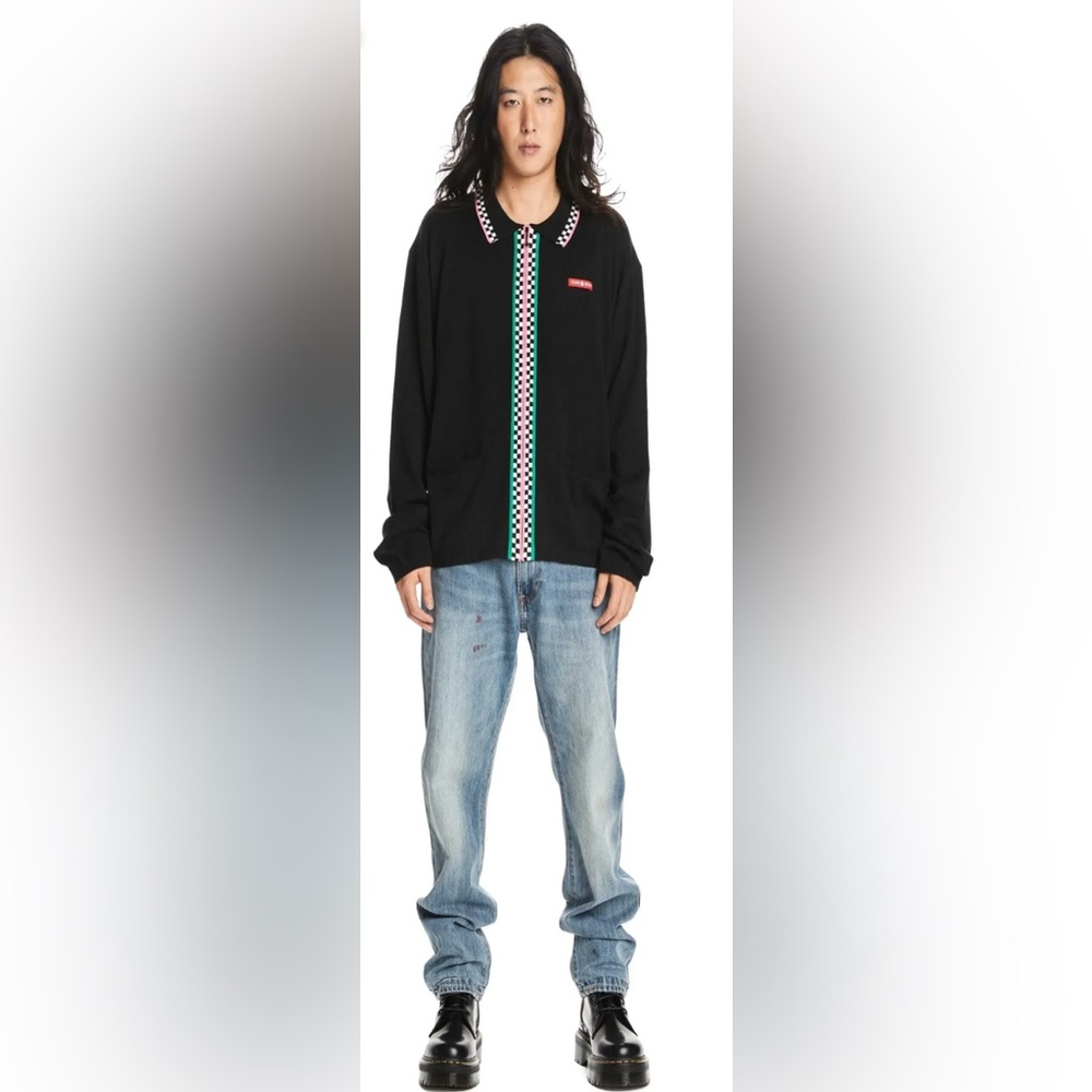Teddy Fresh Classy Zip Up Jassen Sweater🖤
